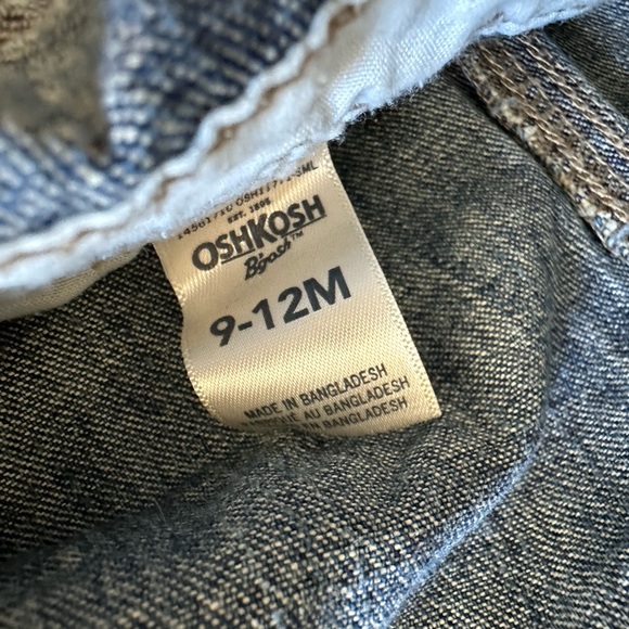 Vintage Oshkosh B’gosh Overalls 9-12 m - Picture 2 of 4